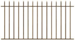 clôture fer Orléans avec pointes