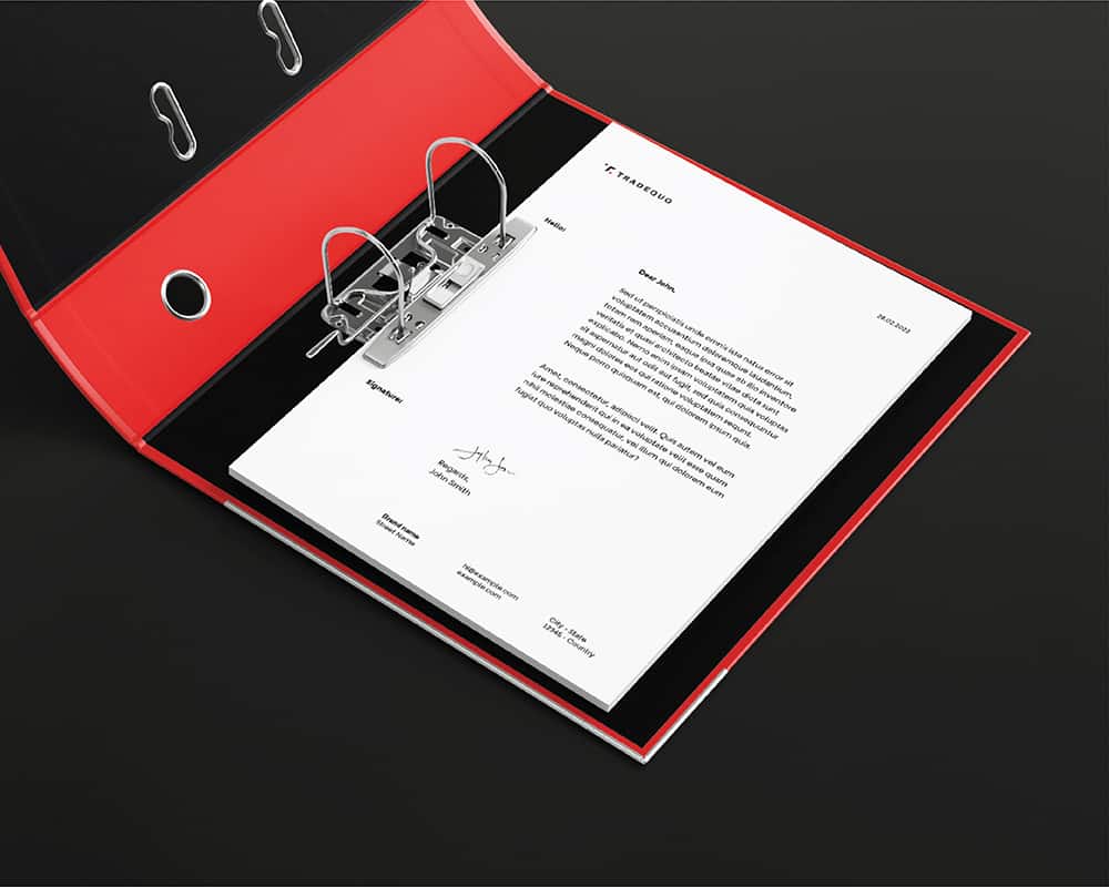 TradeQuo Letterhead TradeQuo Letterhead