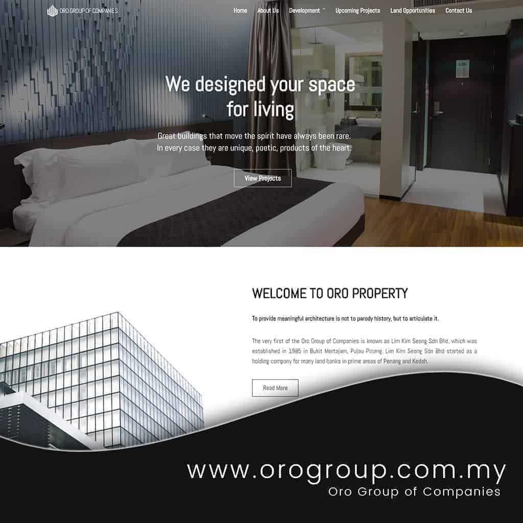 oro group website