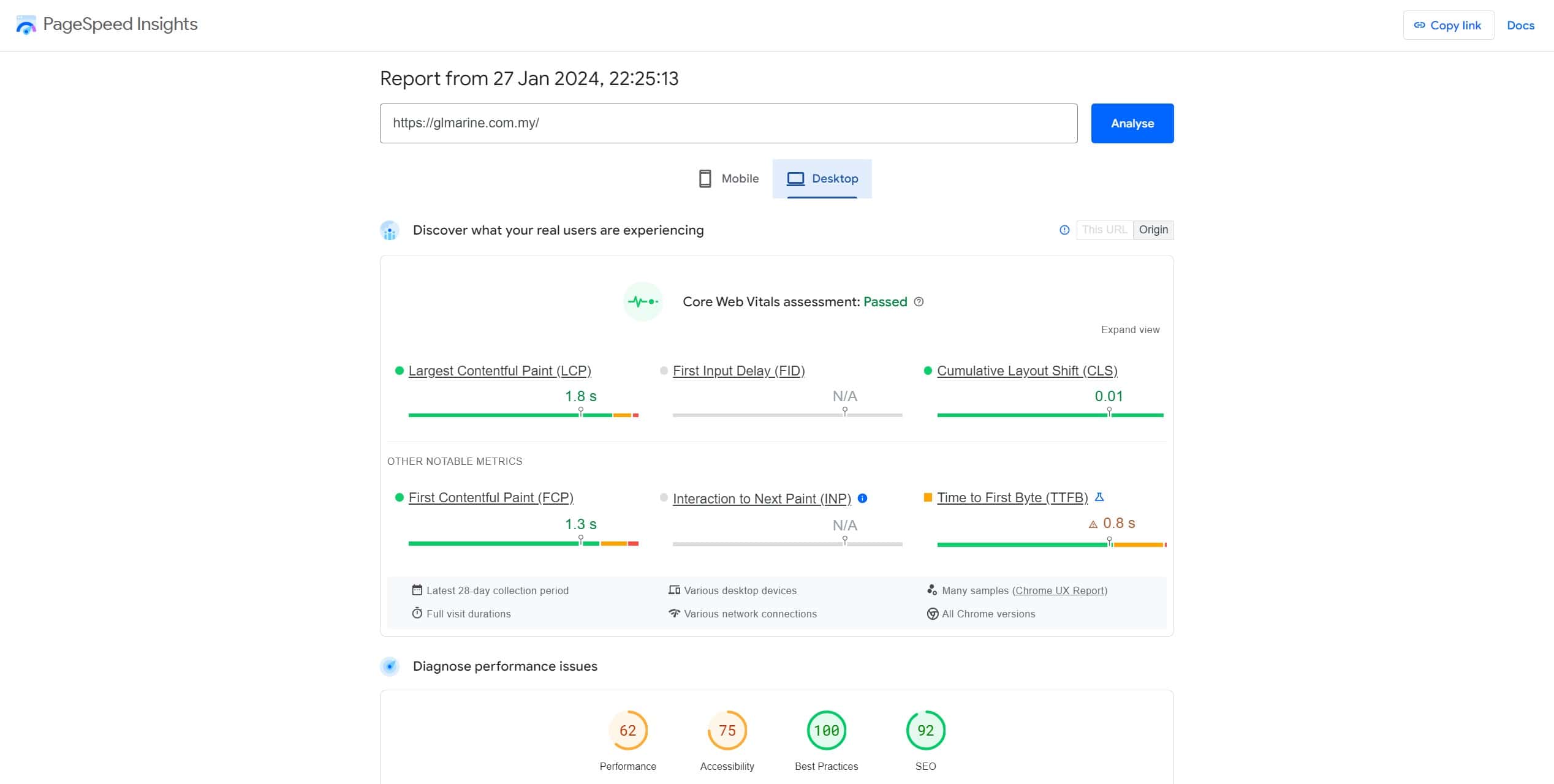 pagespeed insights google