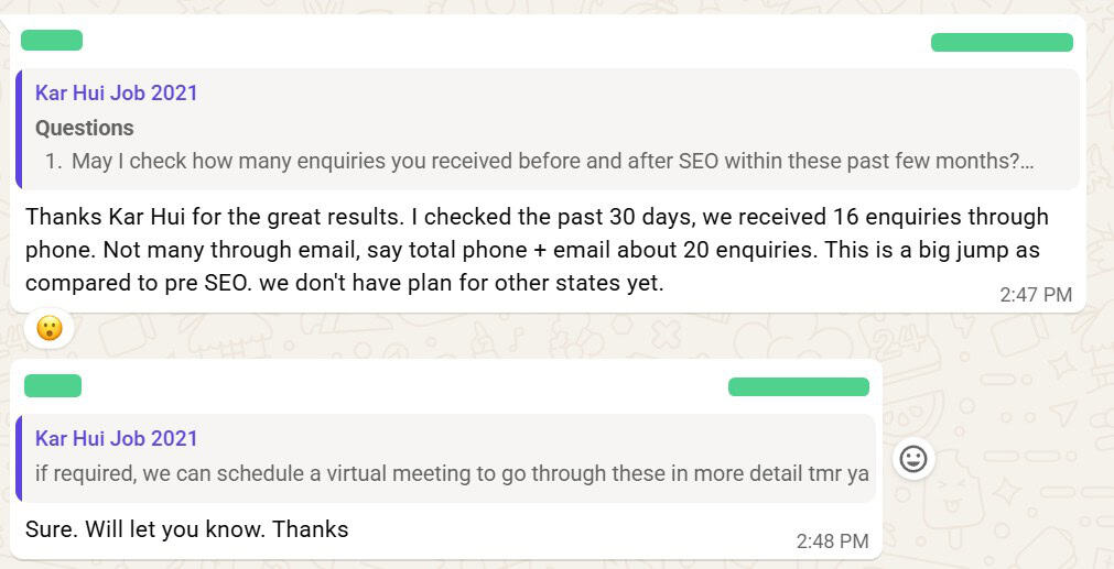 seo results