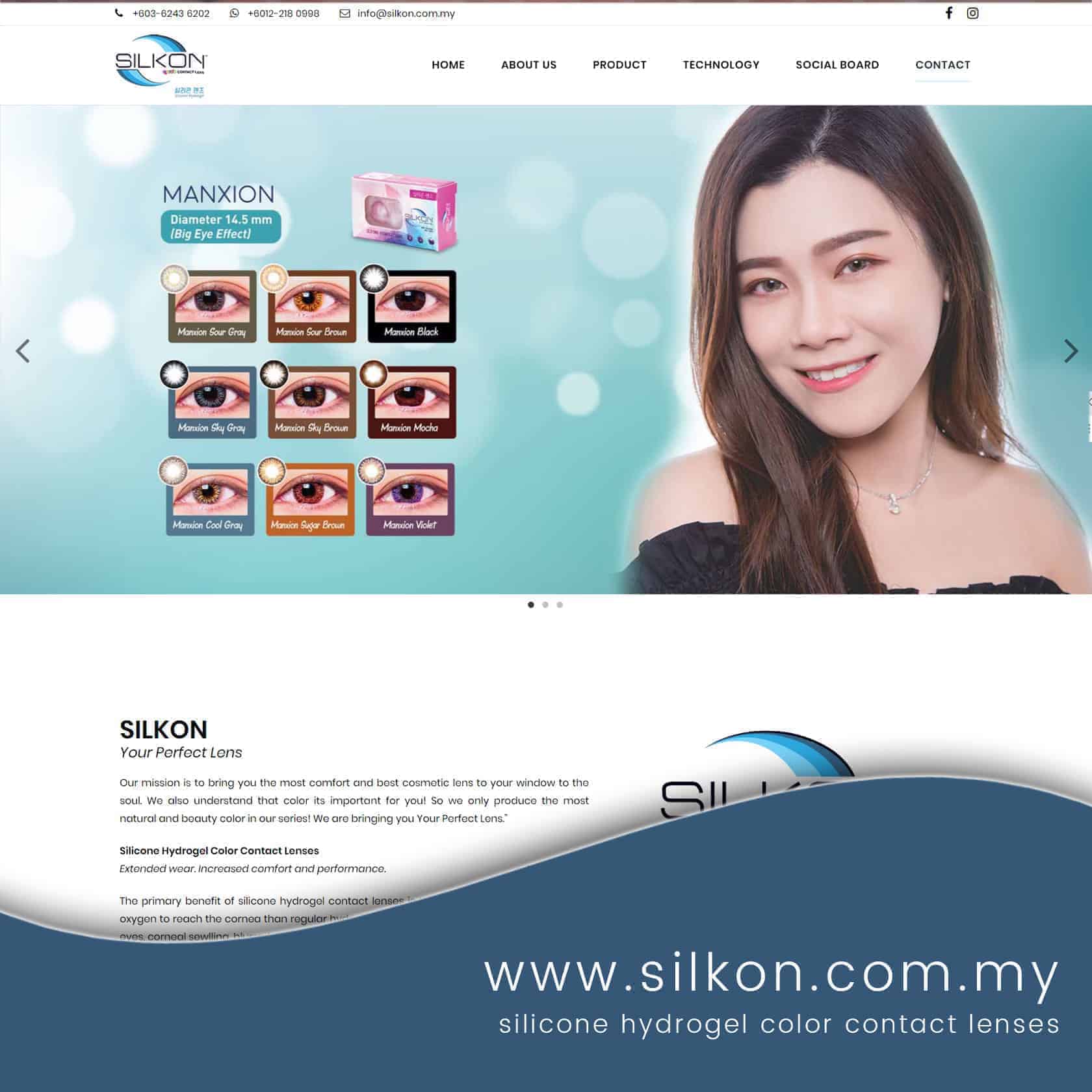 silkon web