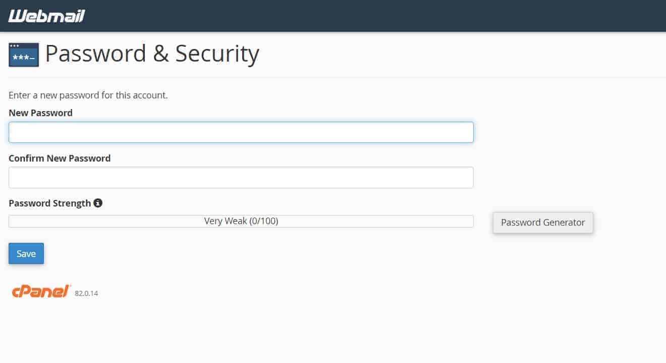webmail change password 3