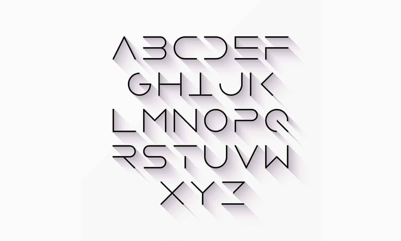 web font pairing design