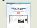 Agility Writer Website Design Malaysia