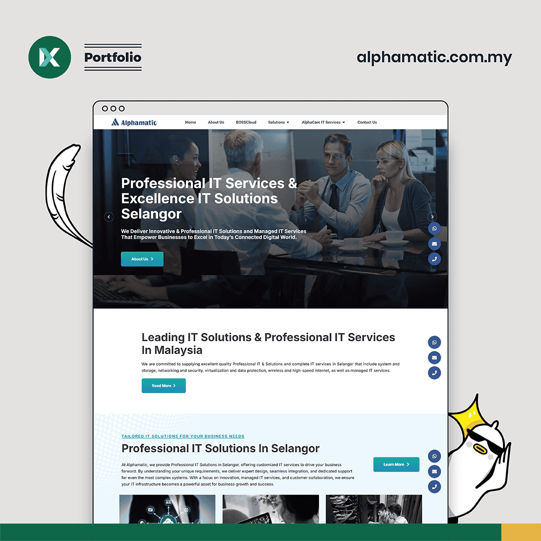 Alphamatic Website Design Malaysia