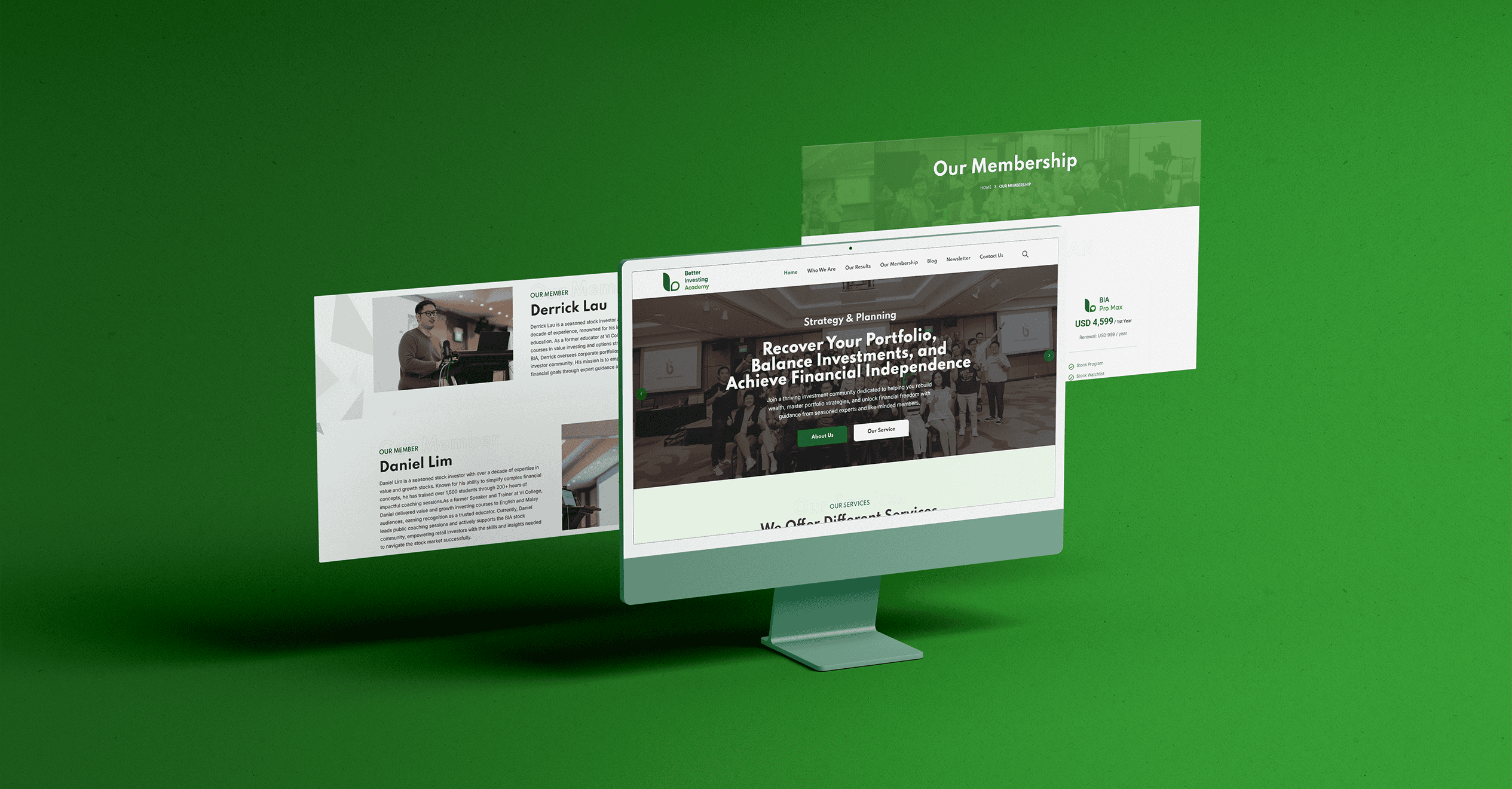BIA Website Design