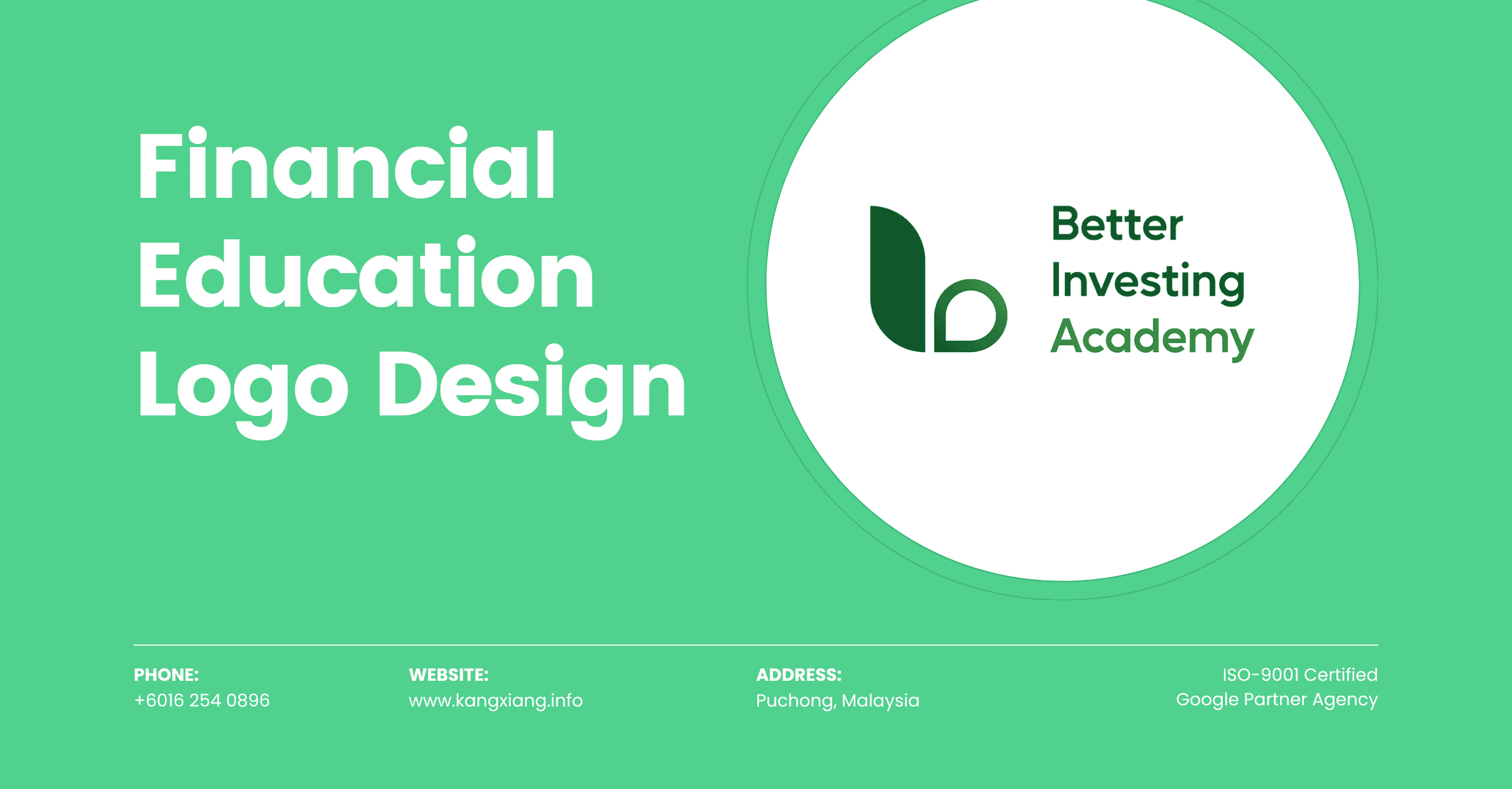 Financial Education Logo Design Malaysia