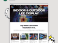 Galaxy LED Panel Website Design Malaysia