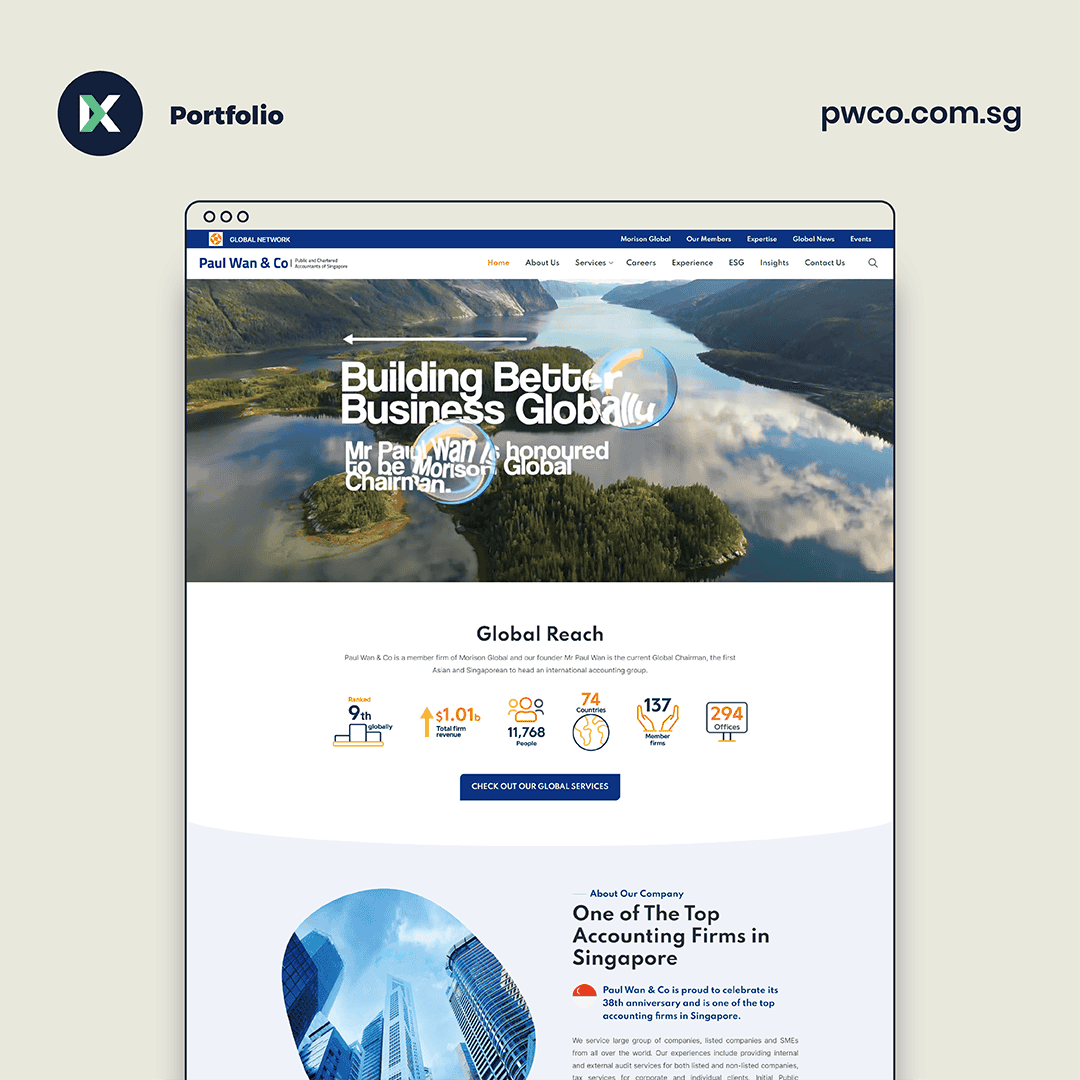 Paul Wan & Co Website Design Malaysia