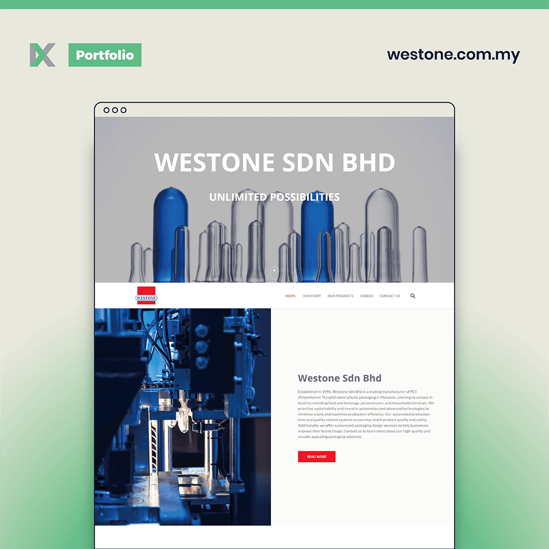 Westone Website Design Malaysia
